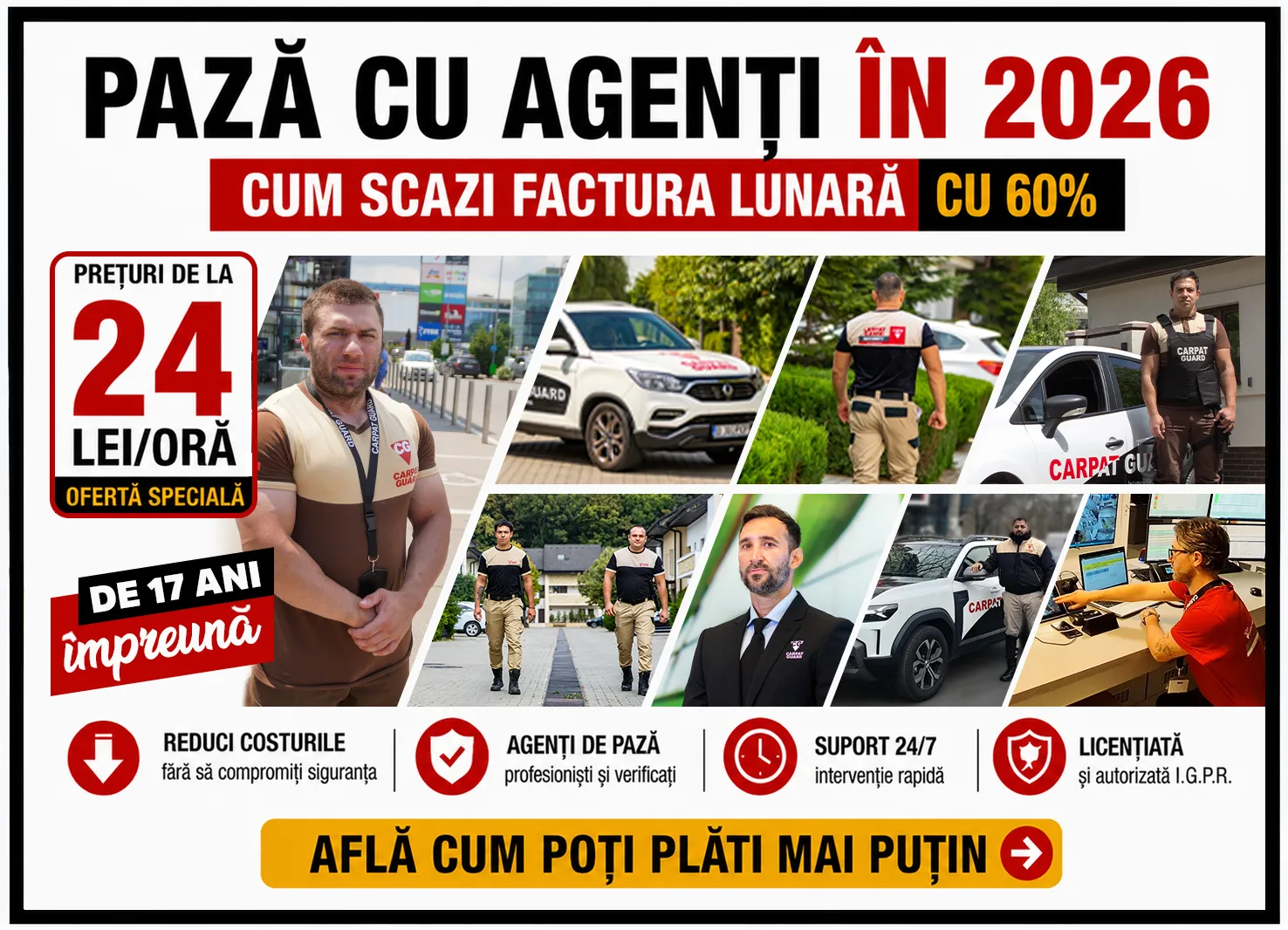 CarpatGuard - Paza cu agenti