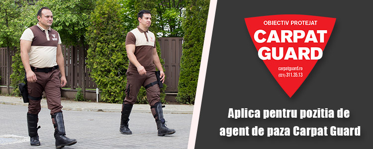 Agenti de paza calificati Carpat Guard